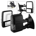 SPYDER xTune Ford SuperDuty 08-15 Extendable Heated Mirrors w/ LED Signal Smoke MIR-FDSD08S-PW-SM-SET 9935831