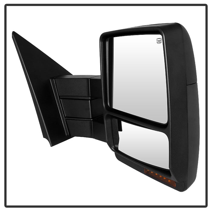 SPYDER Xtune Ford F150 04-06 Power Heated Amber LED Signal Telescoping Mirror Right MIR-FF15004S-PWH-AM-R 9935374
