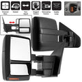 SPYDER xTune Ford F-150 07-14 Heated Amber LED Signal Telescoping Mirror - SET MIR-FF15007S-PWH-AM-SET 9936791