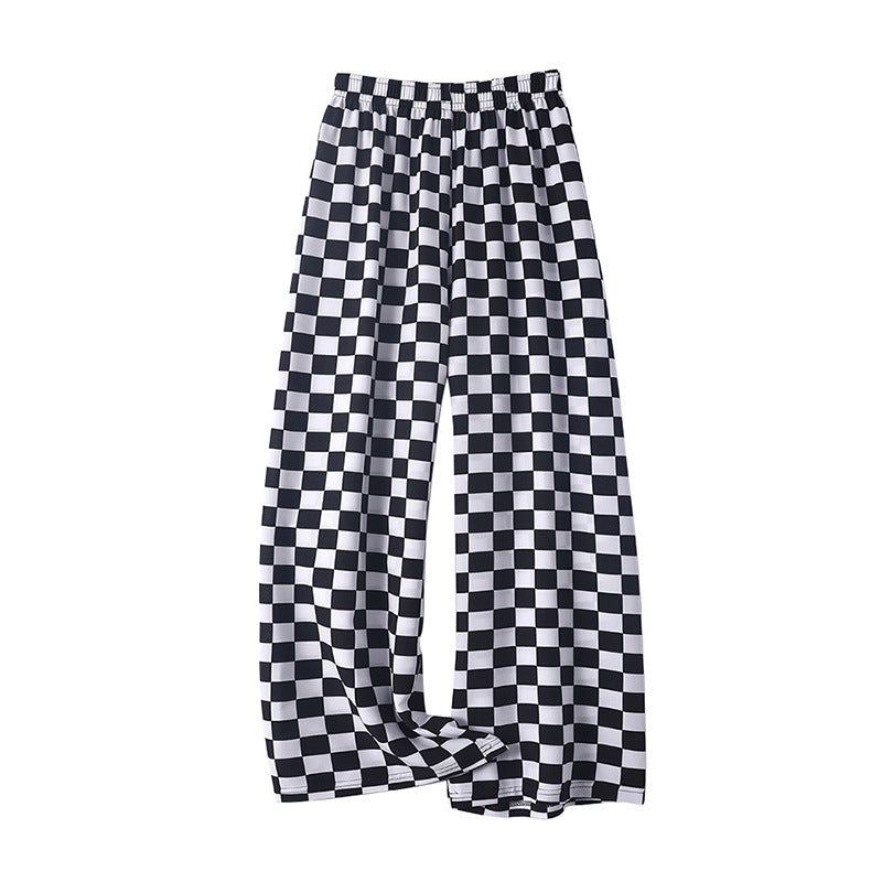 Fashion Loose Adult Fashion Breathable Women European and American Korean Style Hong Kong Style Japanese Beach Wide Leg Pants Women's Casual Pants
