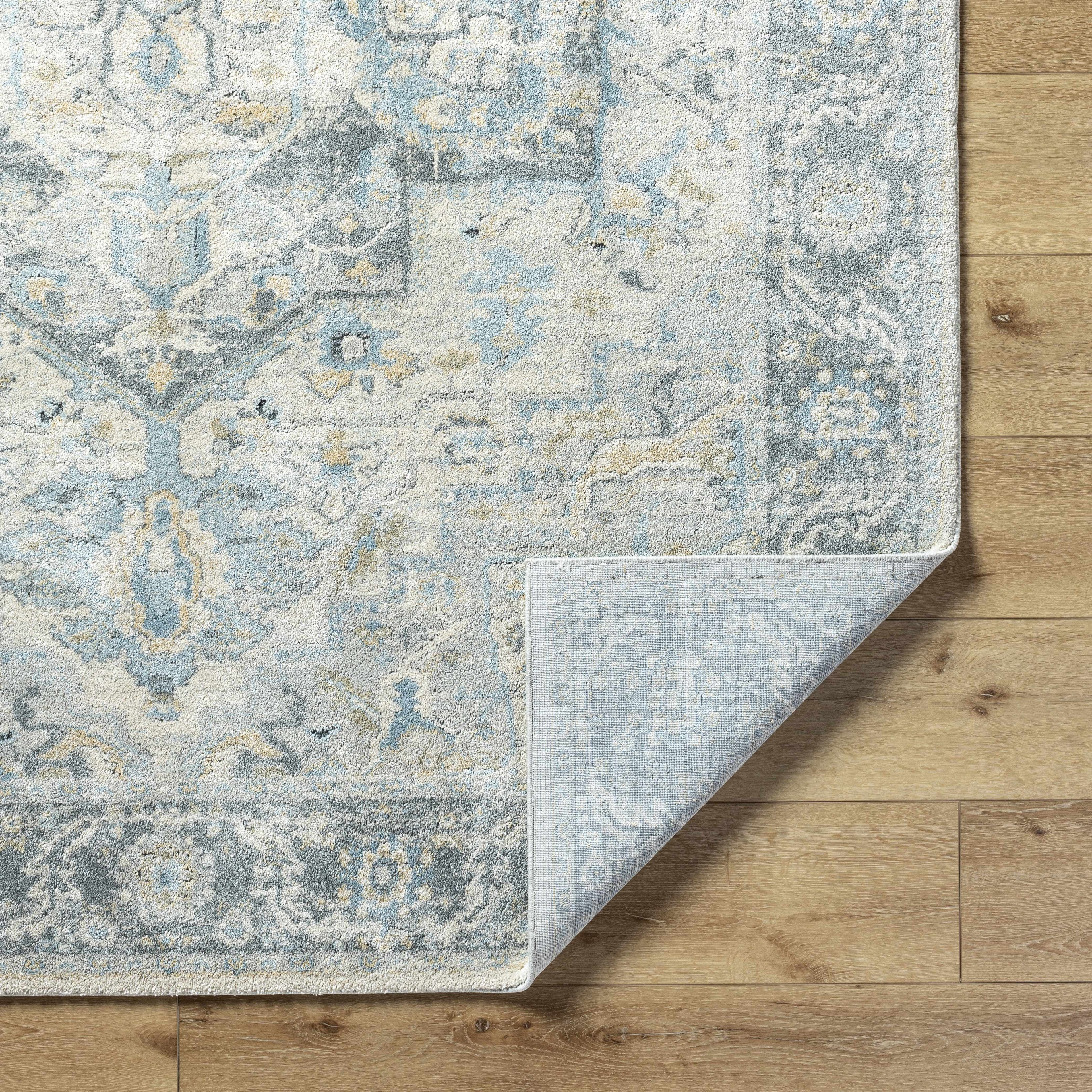 Akshay Light Gray Thick Luxe Area Rug