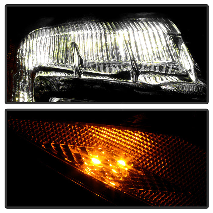 SPYDER Xtune Buick Regal 11-13  HID w/LED DRL Clear Ring Projector Headlights (PRO-JH-BREG11CR-HID-OE-R) 9952807