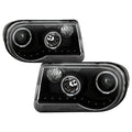 SPYDER Xtune Chrysler 300C 05-10 ( Not 300 ) Halo Projector Headlights Black PRO-JH-C300C-LED-BK 9027734