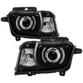 SPYDER xTune 10-13 Chevy Camaro CCFL Halo Projector Headlights - Black (PRO-JH-CCAM10-LED-BK) 9040498