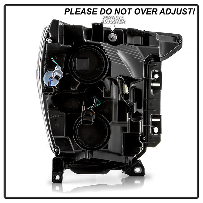 SPYDER Xtune 21-23 Ford F150 (Halogen Models) Full LED Headlights - Chrome (PRO-JH-FF15021-FLED-C) 9052606