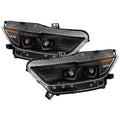 SPYDER xTune Ford Mustang 15-17 Full LED Headlights w/ Welcome Light - Black PRO-JH-FM15-FLED-BK 9055447