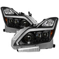 SPYDER xTune Infiniti G37 Coupe (non-AFS) 08-15 Projector Headlights - Black PRO-JH-IG3708-2D-LB-BK 9039331