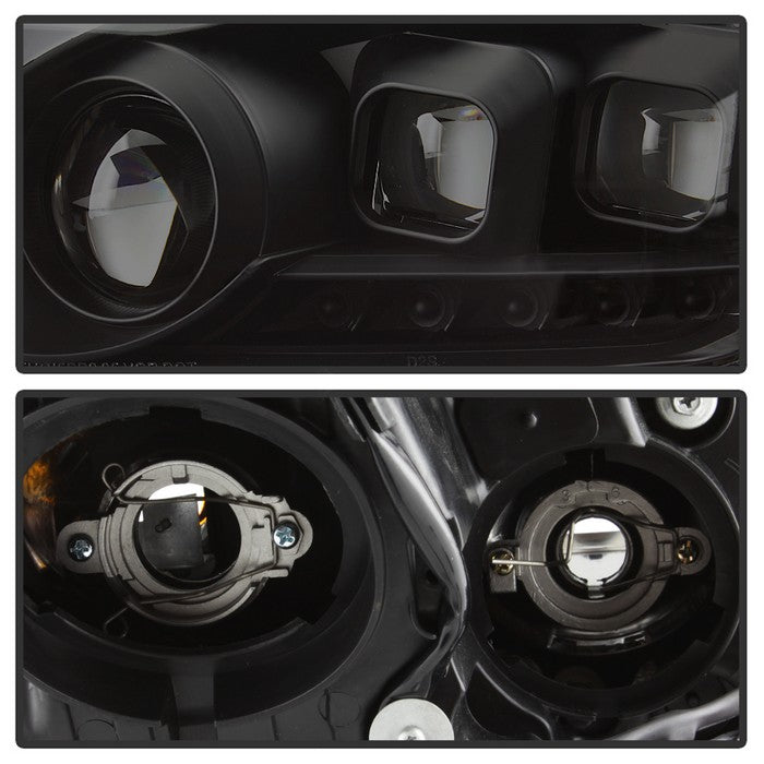 SPYDER xTune Infiniti G37 Coupe HID Only 08-15 Projector Headlights Black Smoked PRO -JH-IG3708-2D-LB-BSM 9039348