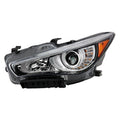 SPYDER 14-17  Infiniti Q50 HID (w/o Adaptive) Projector Headlights - OE Left 9946288