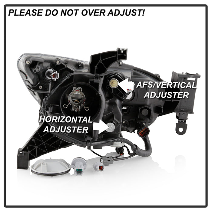 SPYDER Xtune 2013 Infiniti Jx35 Xenon HID w/AFS Projector Headlight OE Left - PRO-JH-IQX6014-HID-OE-L 9948015