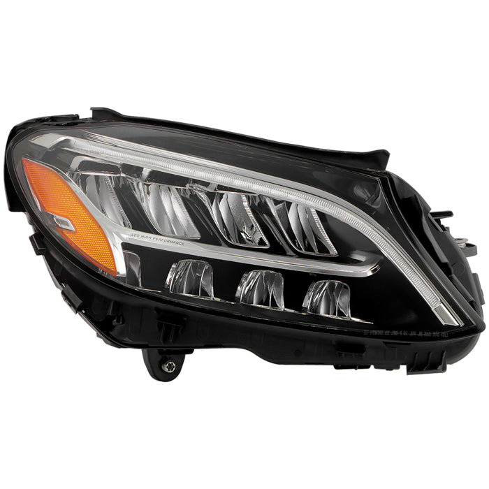 SPYDER 19-21 Mercedes C300 LED Non-AFS 5 Pin OE Right Projector Headlight (PRO-JH-MBW20519-LED-OE-R) 9959165