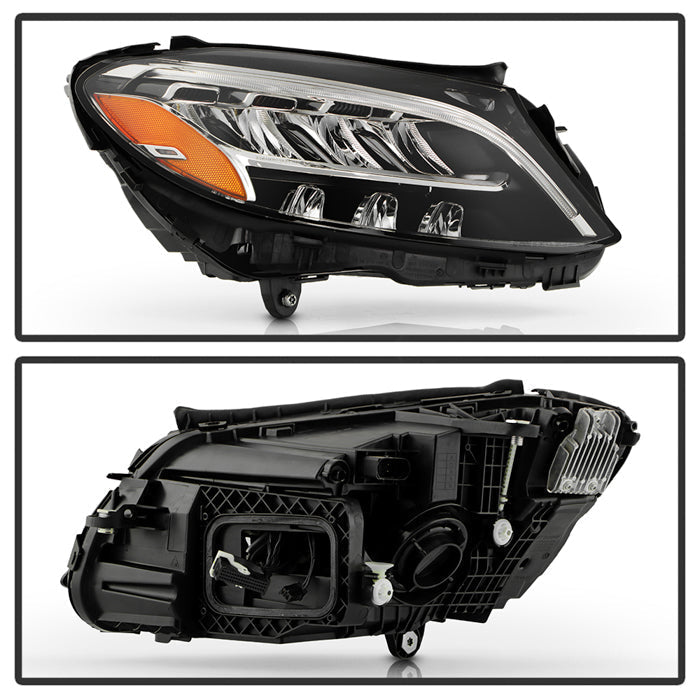 SPYDER 19-21 Mercedes C300 LED Non-AFS 5 Pin OE Right Projector Headlight (PRO-JH-MBW20519-LED-OE-R) 9959165