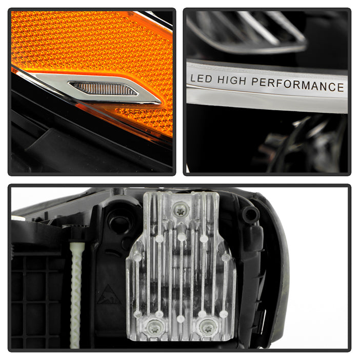 SPYDER 19-21 Mercedes C300 LED Non-AFS 5 Pin OE Right Projector Headlight (PRO-JH-MBW20519-LED-OE-R) 9959165