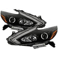 SPYDER xTune 16-18 Nissan Altima Sequential LED High/Low Headlights - Black (PRO-JH-NA16-SB-LED-BK) 9950643