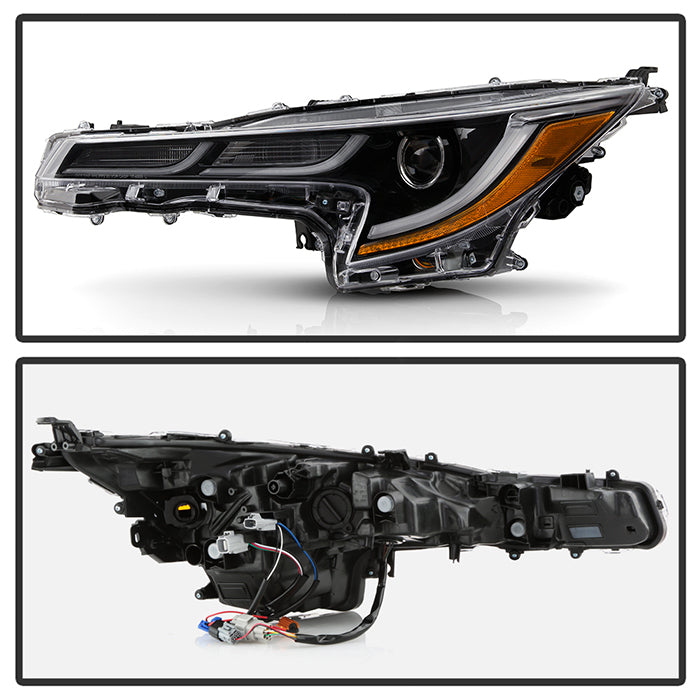 xTune US Built Toyota Corolla 18-20 L LE LED Proj Headlights-SE Style Black PRO-JH-TCOL20LUS-LED-BK 9949326