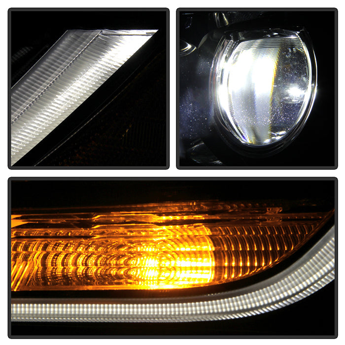 xTune US Built Toyota Corolla 18-20 L LE LED Proj Headlights-SE Style Black PRO-JH-TCOL20LUS-LED-BK 9949326