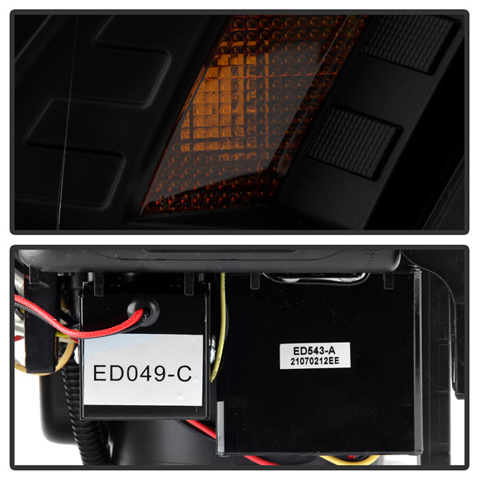 Spyder 13-16 Audi A4/S4 Halogen Model Only High-Power LED Headlights - Black PRO-YD-AA413HALAP-BK 5088345