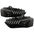 Spyder 13-16 Audi A4/S4 HID Model Only Projector Headlights - Black PRO-YD-AA413HIDSI-BK 5088338