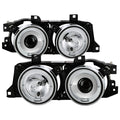 Spyder BMW E34 5-Series 89-94 Projector Headlights NO FIT 750 LED Halo Chrm PRO-YD-BMWE34-HL-C 5008732