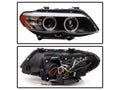 Spyder BMW X5 E53 2004-2006 Dual Projector Headlights - Halogen Model Only (N