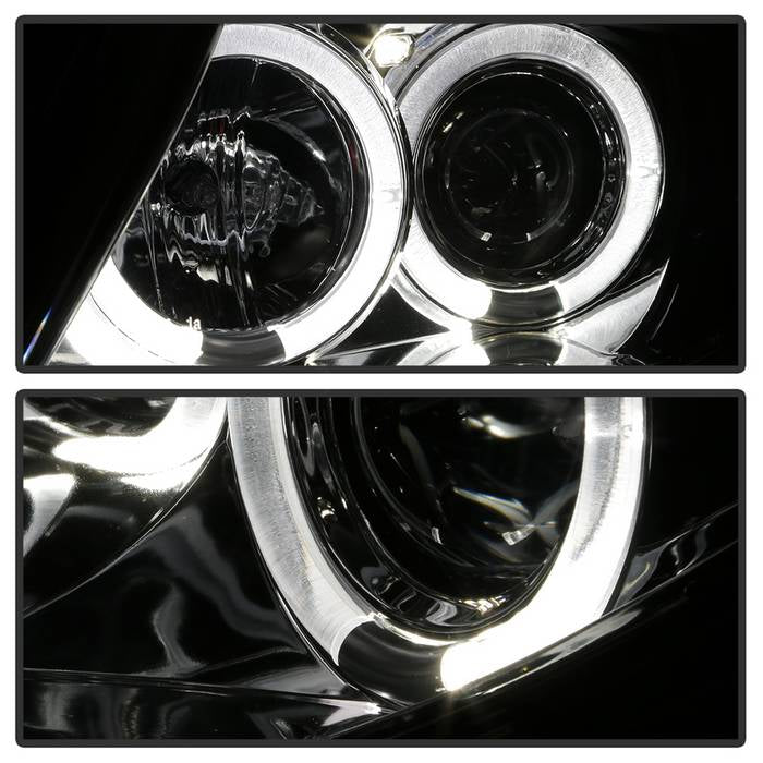 Spyder BMW Z4 03-08 Projector Headlights Xenon/HID Model Only - LED Halo Chrome PRO-YD-BMWZ403-HID-C 5029683