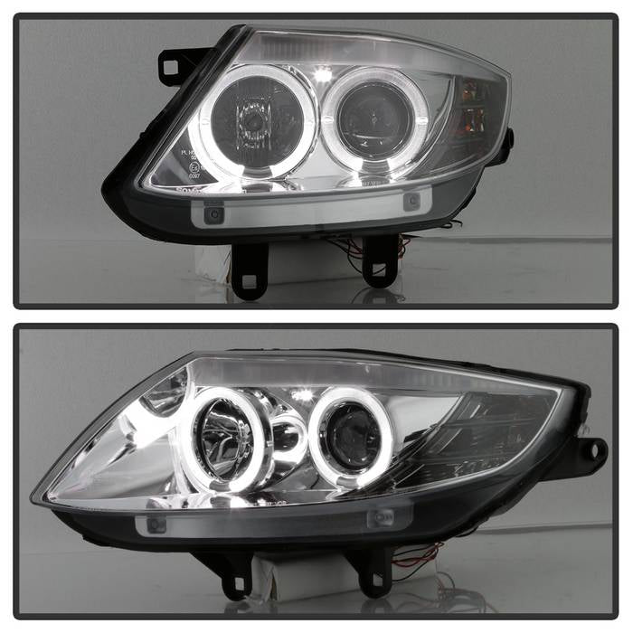 Spyder BMW Z4 03-08 Projector Headlights Xenon/HID Model Only - LED Halo Chrome PRO-YD-BMWZ403-HID-C 5029683