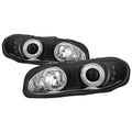 Spyder Chevy Camaro 98-02 Projector Headlights LED Halo LED Blk - Low H1 PRO-YD-CCAM98-HL-BK 5009234