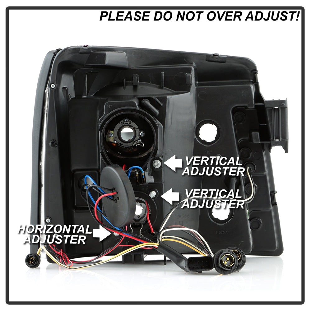 Spyder Cadillac Escalade 02-06 Projector Halogen Model- LED Halo DRL Chrm PRO-YD-CE02-DRL-C 5037930