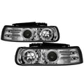 Spyder Chevy Silverado 1500/2500 99-02Projector Headlights LED Halo LED Chrome PRO-YD-CS99-HL-C 5009609