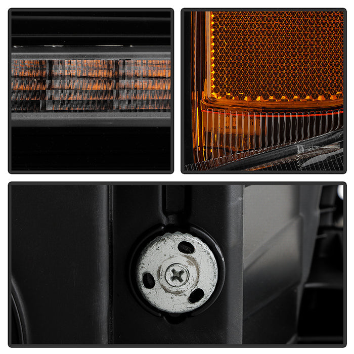 SPYDER Chevy Silverado 20-23 HD 2500/3500 High-Power LED Module - Black (PRO-YD-CSHD20AP-SEQ-BK) 5088840
