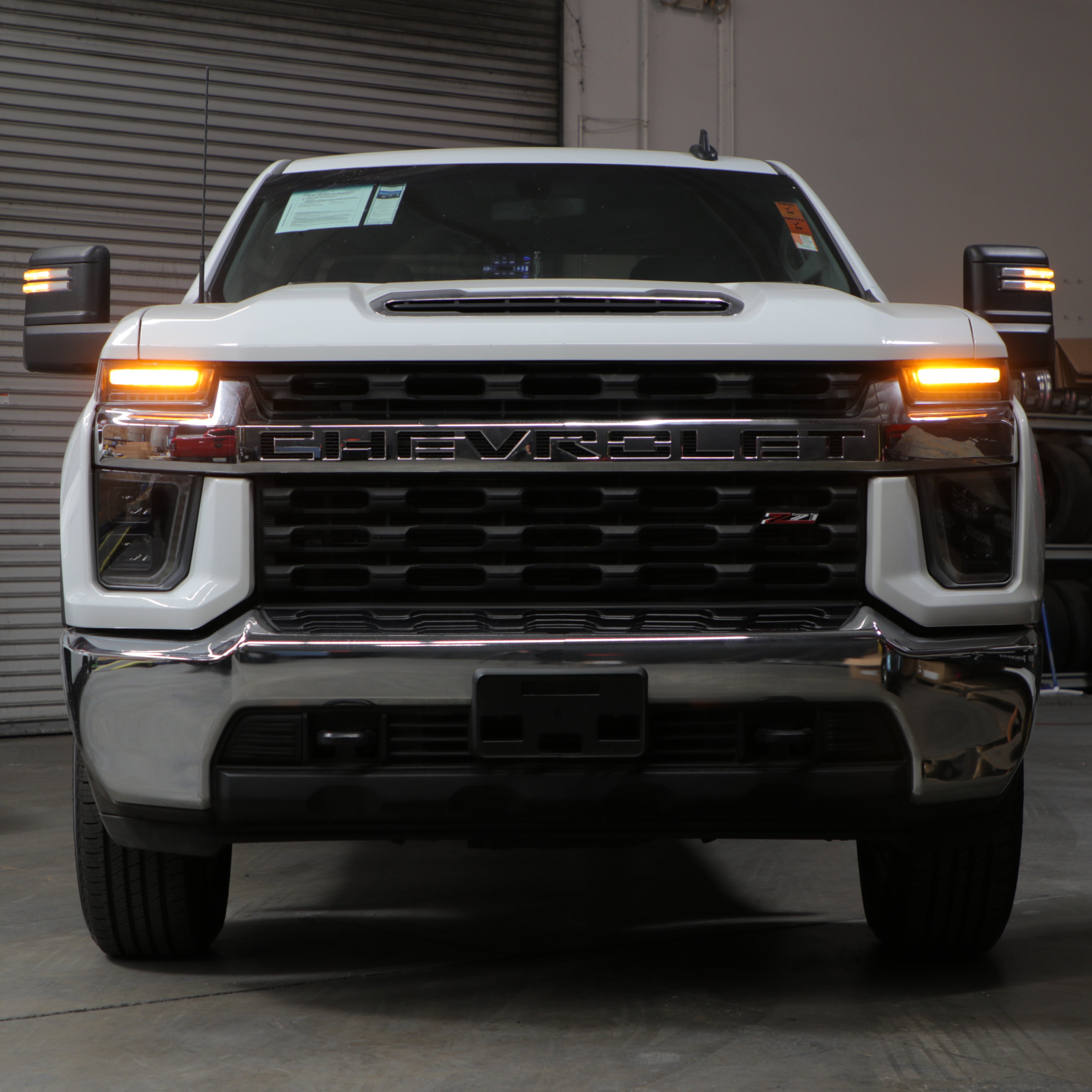 SPYDER Chevy Silverado 20-23 HD 2500/3500 High-Power LED Module - Black (PRO-YD-CSHD20AP-SEQ-BK) 5088840