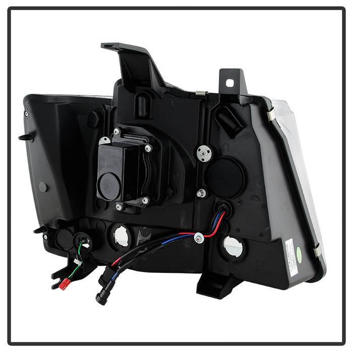 Spyder 07-14 Chevy Suburban/1500/2500/Tahoe V2 Projector Headlights Smoke PRO-YD-CSUB07V2-DRL-SM 5082589