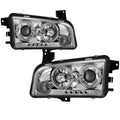 Spyder Dodge Charger 06-10 Projector Headlights Halogen Model- LED Halo LED Chrm PRO-YD-DCH05-LED-C 5009746
