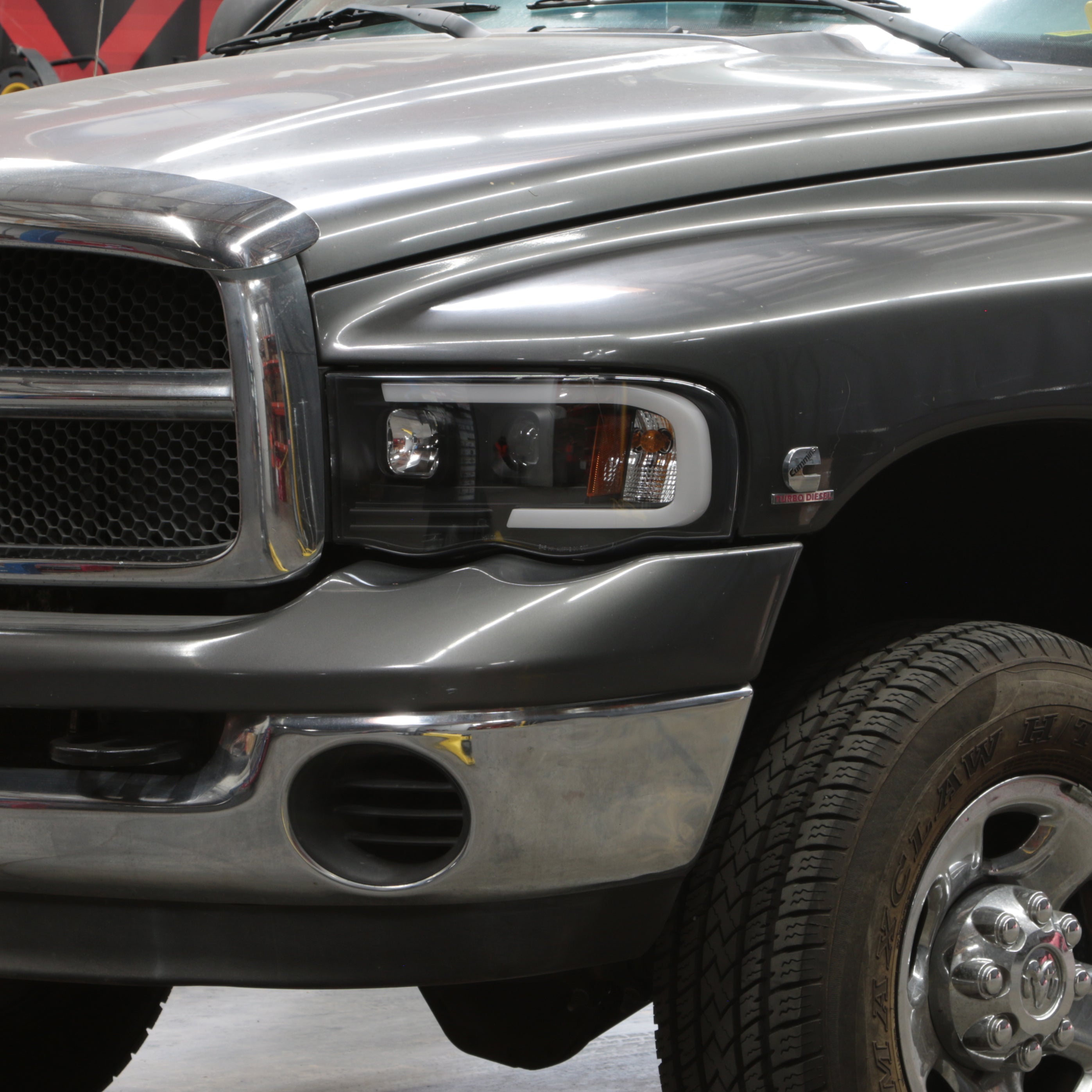 Spyder Dodge Ram 1500 02-05/Ram 2500/3500 03-05 High-Power LED Headlights - Black PRO-YD-DR02V2PL-BK 5088079