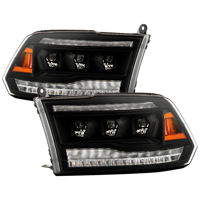 SPYDER 13-18 Dodge RAM 1500 / 13-19 RAM 2500/3500 Projector Headlights 5088673