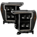 SPYDER Ford F150 20-21 Quad High-Power LED Module - Black (PRO-YD-FF15021HALAP-SBSEQ-BK) 5088833