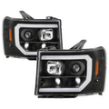 Spyder GMC Sierra 1500/2500/3500 07-13 Denali 08-13 LED Headlights Blk PRO-YD-GS07V2PL-BK 5087522