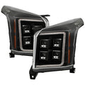 SPYDER Apex 15-20 GMC Yukon High-Power LED Module Headlights - Black (PRO-YD-GY15HALAP-SBSEQ-BK) 5088741