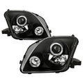 Spyder Honda Prelude 97-01 Projector Headlights LED Halo Black High H1 Low H1 PRO-YD-HP97-HL-BK 5011039
