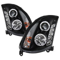 Spyder Infiniti G35 03-07 2DR Projector Halogen - LED Halo DRL Blk High H4 PRO-YD-IG35032D-DRL-BK 5011060