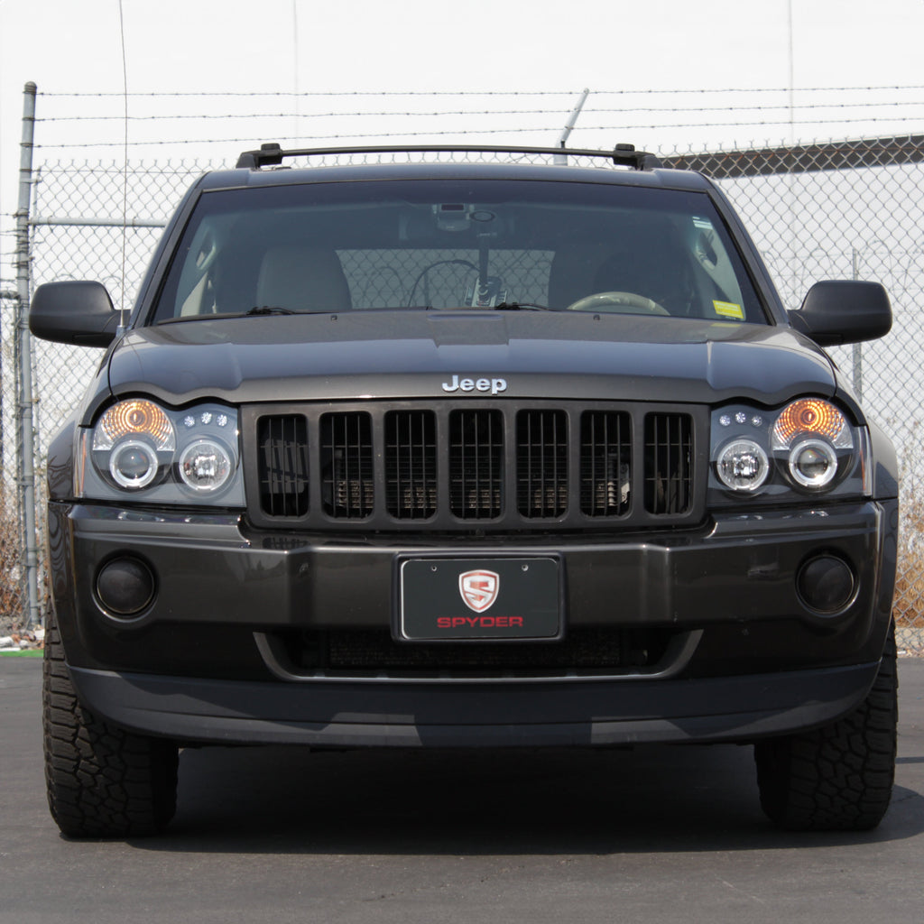Spyder Jeep Grand Cherokee 05-07 Projector Headlights LED Halo LED Blk Low 9006 PRO-YD-JGC05-HL-BK 5011091