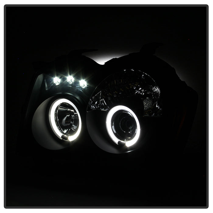 Spyder Jeep Grand Cherokee 05-07 Projector Headlights LED Halo LED Blk Low 9006 PRO-YD-JGC05-HL-BK 5011091