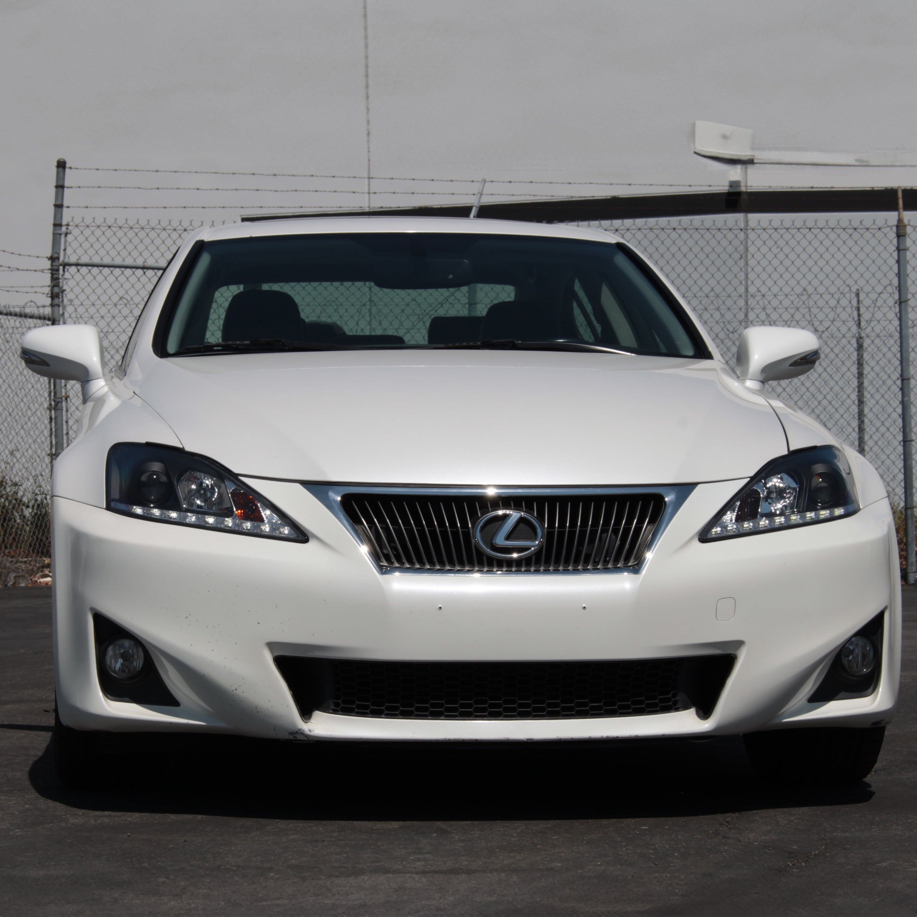 Spyder Lexus IS 250/350 2006-2010 Projector Headlights DRL Black PRO-YD-LIS06-DRL-BK 5080059
