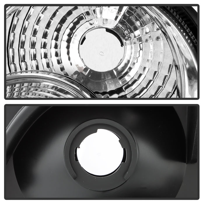 Spyder Mercedes Benz C-Class 01-05 4 DrProjector Headlights Halogen-LED Halo Chrm PRO-YD-MBW203-HL-C 5011268