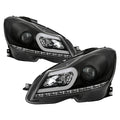 Spyder Mercedes Benz W204 C-Class 12-13 Projector Halogen Model- DRL Blk PRO-YD-MBW20412-DRL-BK 5074249
