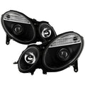 Spyder Mercedes Benz E-Class 03-06 Projector Headlights Xenon/HID Model- Blk PRO-YD-MBW21103-HID-BK 5042194