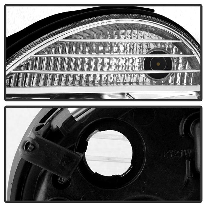 Spyder Mercedes Benz E-Class 03-06 Projector Headlights Xenon/HID Model- Chrm PRO-YD-MBW21103-HID-C 5042187