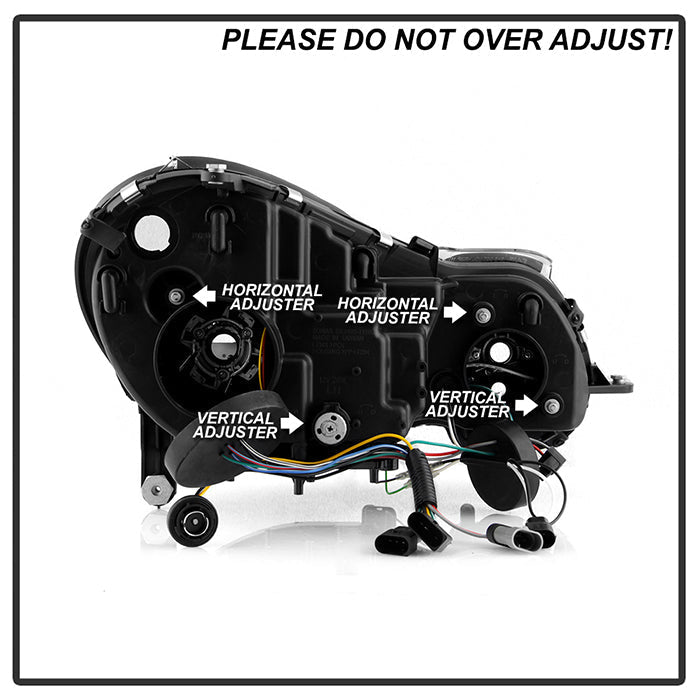 Spyder Mercedes Benz E-Class 03-06 Projector Xenon/HID Model- DRL- Blk PRO-YD-MBW21103-HID-DRL-BK 5029928