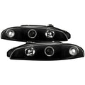 Spyder Mitsubishi Eclipse 97-99 Projector Headlights LED Halo Black High H1 Low H1 PRO-YD-ME97-HL-BK 5011473