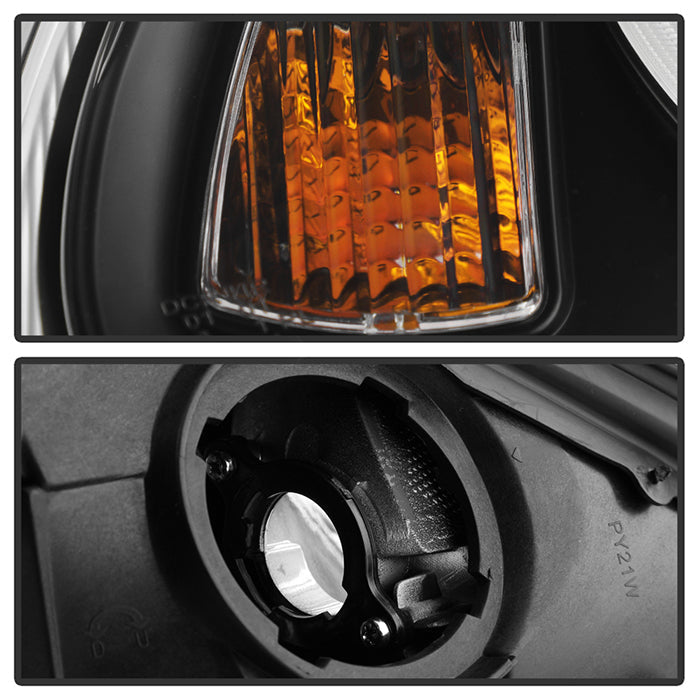 Spyder Porsche Cayman 05-08 Headlights - Halogen Model Only - Black PRO-YD-P98705-HID-DRL-BK 5083210